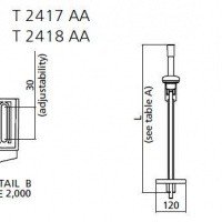 Ideal Standard Senses 70 T2418AA Душевой гарнитур