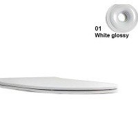 AXA Delano AF9001 Сиденье с крышкой для унитаза Soft Close (белый глянцевый)