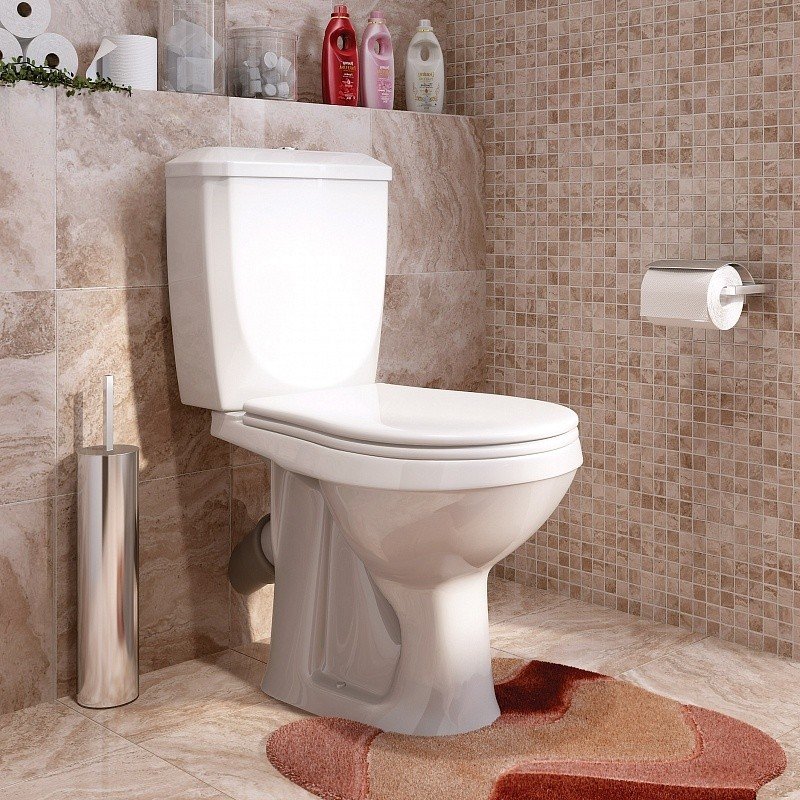 Оскольская керамика Элисса Оптима 3901130302 Унитаз компакт с крышкой ...