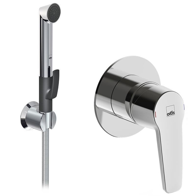 Встраиваемый гигиенический душ Oras Saga 3989272 комплект со смесителем ...