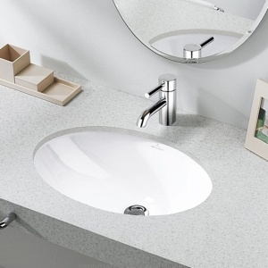 Villeroy&Boch Evana 61470001 - Раковина врезная 50*35 см | монтаж снизу столешницы (альпийский белый)