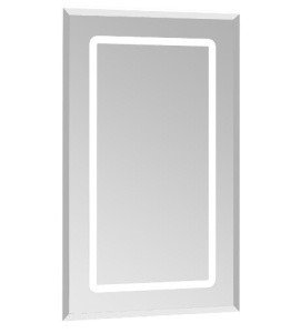 Акватон Рико 1A177602RN010 Зеркало с подсветкой 60*100 см (белый глянцевый)