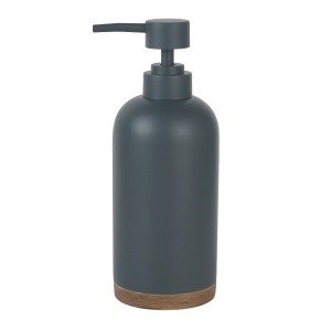 WasserKRAFT Lopau K-3399 Дозатор для жидкого мыла настольный (серый матовый)