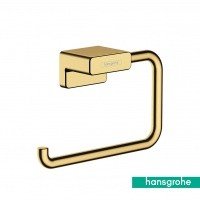 Hansgrohe AddStoris 41771990 - Держатель туалетной бумаги (золото полированное)
