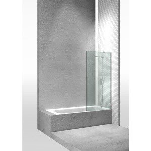 VismaraVetro FB PFB042108001500T Шторка для ванны 80*150 см (серебро | стекло)