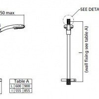 Ideal Standard Senses 90 T2425AA Душевой гарнитур