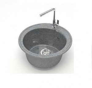 MARRBAXX Granit Венди Z4Q8 Z004Q008 Мойка для кухни 435*435*200 мм (темно-серый)