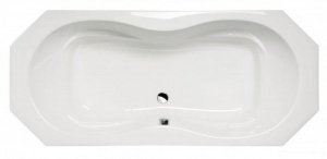 Акриловая ванна ALPEN Fuga 180 31111, цвет - euro white (европейский белый)