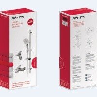 AM.PM Spirit 2.0 F40970A00 Комплект смесителей для ванной комнаты 3 в 1 (хром)