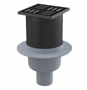 TECE Drainpoint S 3601400 Душевой трап низкий с горизонтальным выпуском ...