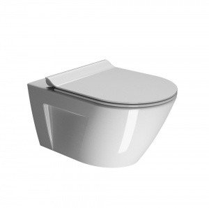 GSI ceramica NORM 861511 - Унитаз подвесной, безободковый  55*36 см