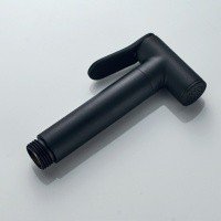 ALMAes BENITO AL-859-05 Гигиенический душ в комплекте со смесителем цвет черный матовый