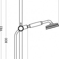 Hansgrohe Axor Montreux 27982000 Душевой гарнитур (хром), в интернет ...