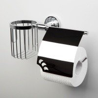 WasserKRAFT Isen K-4059 Держатель для туалетной бумаги с держателем освежителя воздуха (хром)