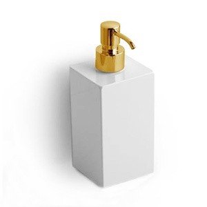 Bertocci Settecento 145 0728 5000 Дозатор для жидкого мыла подвесной (белый матовый | золото)