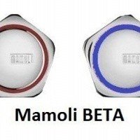 Mamoli Alfa-Beta 2522 Комплект запорных вентилей на 1/2 дюйма 
