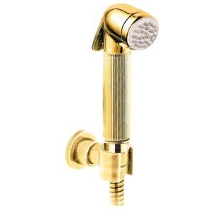 Nicolazzi Doccia 5523GB Гигиенический душ - комплект с держателем и шлангом (гальваническое золото)