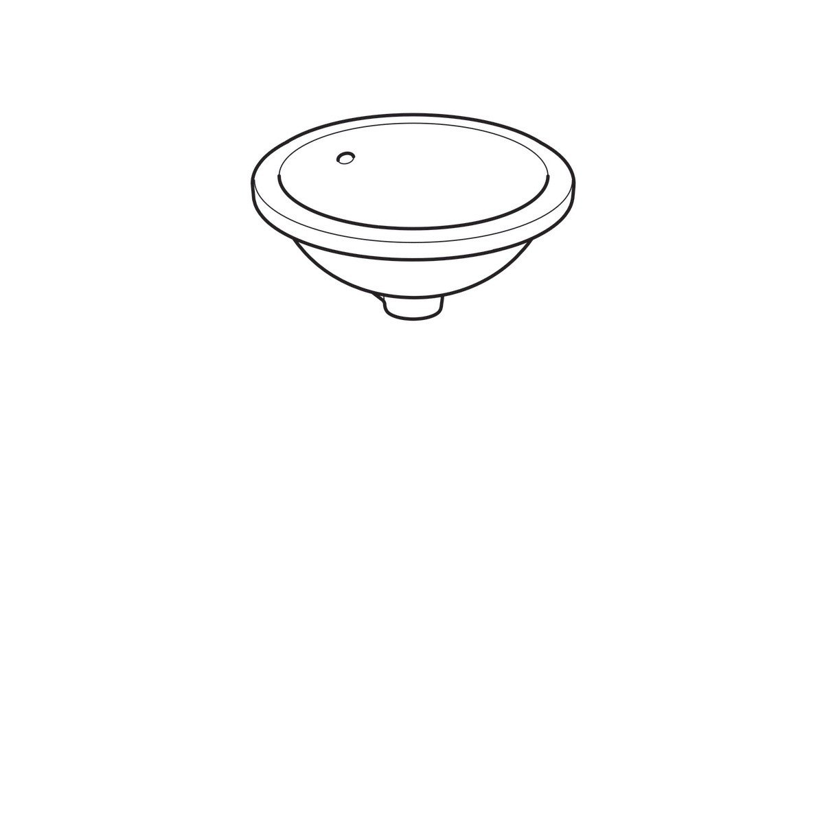 Geberit variform раковина с установкой на столешницу