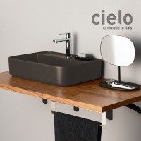 Ceramica CIELO Shui Comfort SHCOLARF FN Раковина для ванной комнаты 60*43 см | подвесная - накладная (Fango)