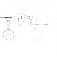 Decor Walther Classic FH 0512630 Держатель для фена