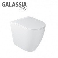 Galassia Dream 7329 Сиденье с крышкой для унитаза (белый глянцевый)