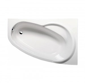 Акриловая ванна ALPEN Naos 170 R a09111, цвет - euro white (европейский белый)