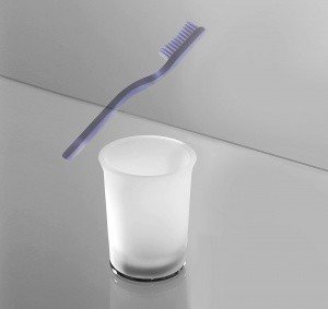 Colombo Design LINK B2441 Стакан для зубных щеток - настольный (хром)