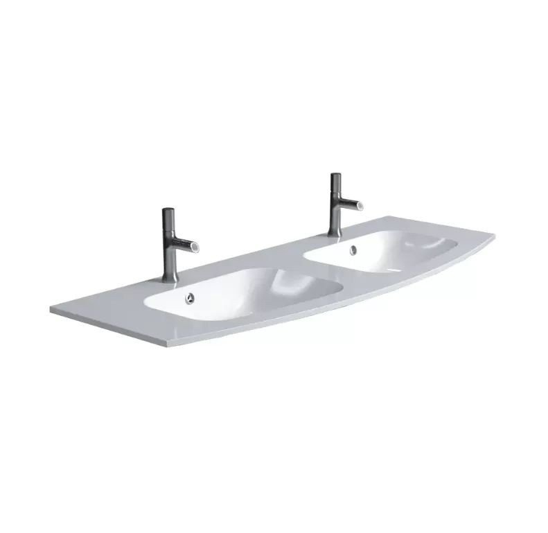 Jacob Delafon Nona EB1883RU-00 Раковина двойная на 140 см (белый ...