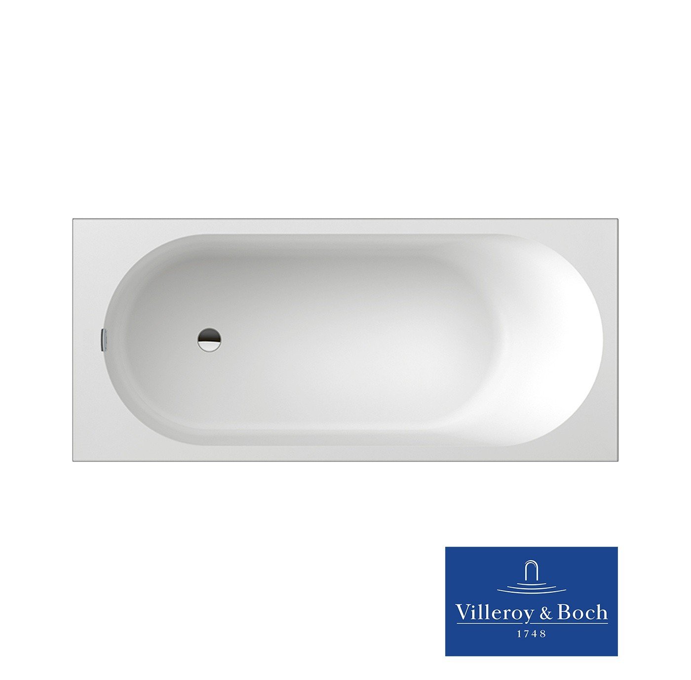 Villeroy & Boch OBERON UBQ170OBE2V-01 - Прямоугольная ванна 170*75 см ...