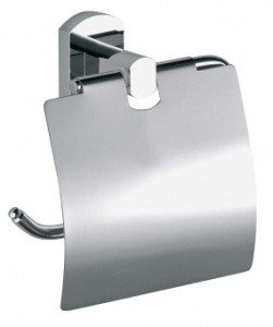 REMER Forma FR60CR Держатель для туалетной бумаги с крышкой (хром)