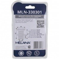 MELANA MLN-330301 Донный клапан | сливной гарнитур (белый)