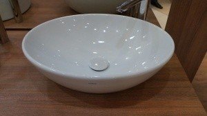 Serel Washbasin CH33 Раковина чаша накладная 55*41 см (белый)