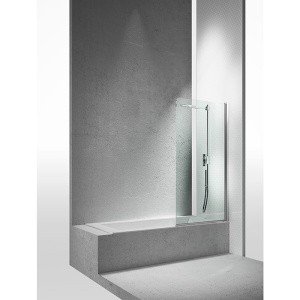 VismaraVetro LV LLV042107001500DT Шторка для ванны 70*150 см правосторонняя (серебро | стекло)