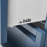 INDA Piccadilly 100BD Cemento Тумба с раковиной 1010*460 мм (синий | раковина серая)