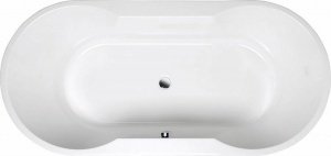 Акриловая ванна ALPEN IO W 180 16939, цвет - euro white (европейский белый)