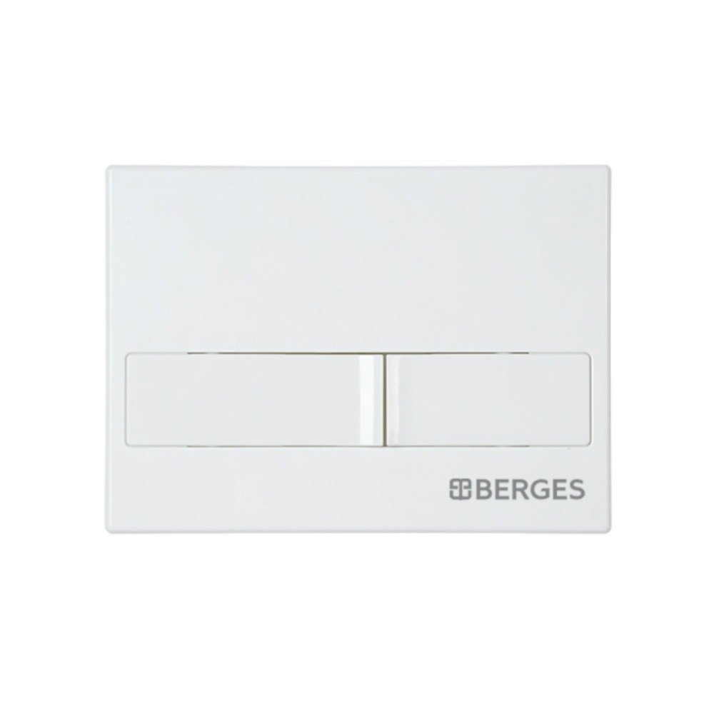 Berges кнопка как снять Berges Novum L1 040011 Накладная панель смыва для унитаза (белый), купить в мага