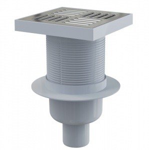 TECE Drainpoint S 3601400 Душевой трап низкий с горизонтальным выпуском ...