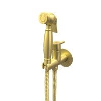 Webert Elio EL870302794 Гигиенический душ - комплект со смесителем (золото матовое)