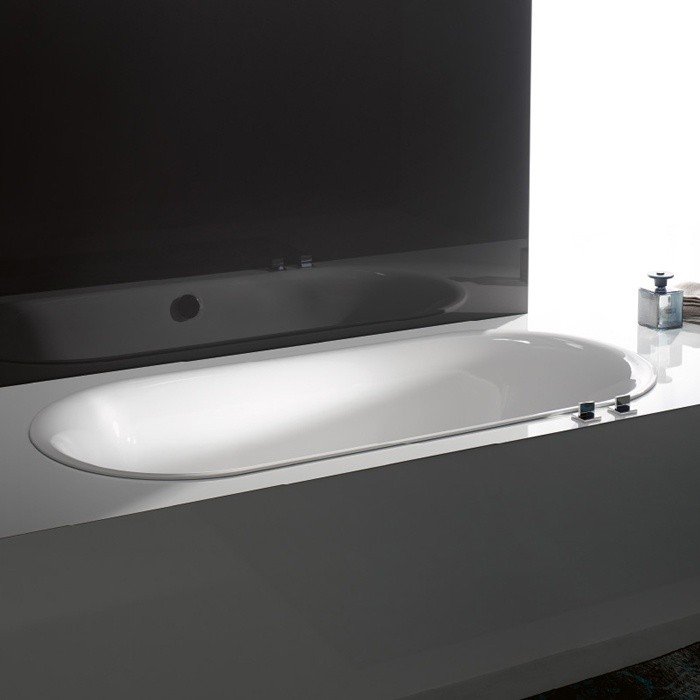 BETTE Lux Oval 3466-000 Ванна встраиваемая с шумоизоляцией 180*80*45 см (белый)