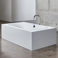 BETTE Lux Oval 3466-000 Ванна встраиваемая с шумоизоляцией 180*80*45 см (белый)