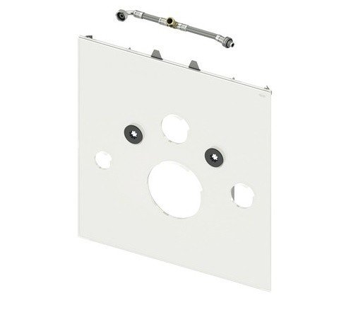 TECE Lux 9650101 Нижняя панель для инсталляции - для подвесного унитаза-биде (стекло белое)