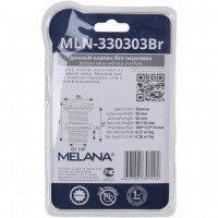MELANA MLN-330303BR Донный клапан | сливной гарнитур (бронза)