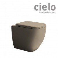 Ceramica CIELO Shui Comfort SHCOVAKTRAV - Унитаз напольный пристенный 55*38 см | Rimless безободковый (Avena)