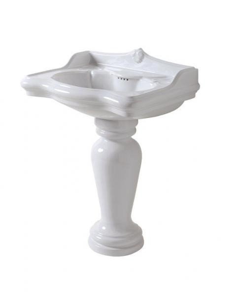 Azzurra Jubilaeum JULP0905500MBI Раковина подвесная с бортиком 90*56 см ...