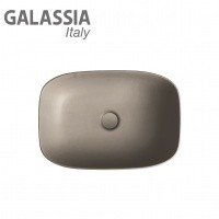GALASSIA Dream 7301SA - Раковина накладная на столешницу 50*38 см (цвет: песочный матовый)