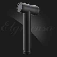 Elghansa RoundlLine 15R0883-Black (Set-84) Гигиенический душ встраиваемый комплект со смесителем (цвет черный), купить со скидкой в магазине сантехники Santehmag.ru