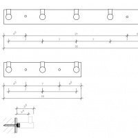 Decor Walther Basic HAK5 0530560 Крючки для халата и полотенца