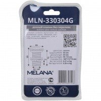 MELANA MLN-330304G Донный клапан | сливной гарнитур (золото)