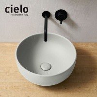 Ceramica CIELO Shui SHBA40 PM - Раковина накладная на столешницу Ø 40 см (Pomice)