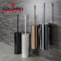 Colombo Design PLUS W4962.GL - Ершик для унитаза | настенный (графит полированный)